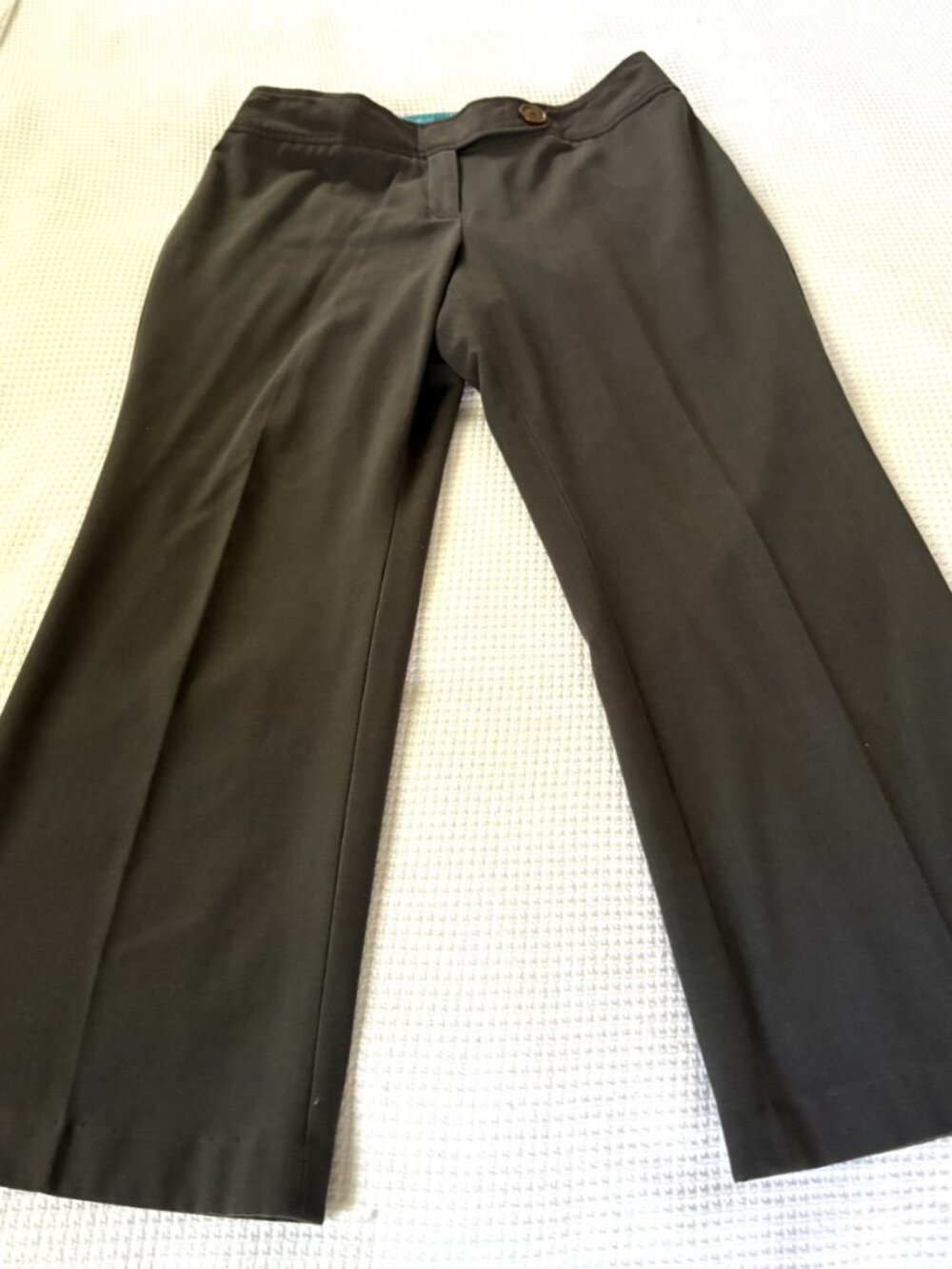 Dark Gray Dress/Work Pants by Worthington Petite